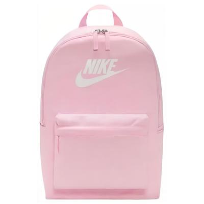 Heritage Logo Zippered Fabric Backpack Unisex Backpack Pink DC4244664