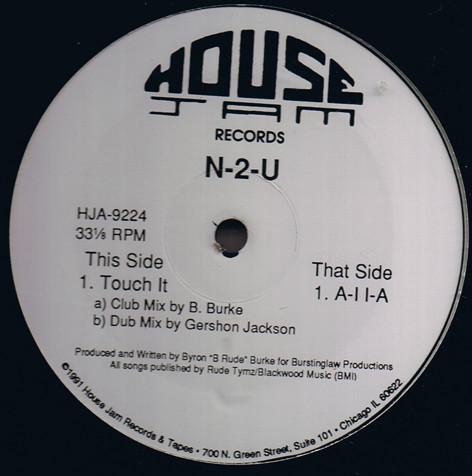 

12inch Record N2U Touch It HJA9224 House Jam Recor 1991 US Dance Electronica Used