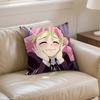 Niedlicher K-Kanroji Mitsuri Kissenbezug Kissenbezug Weich Niedlich Wurfkissenbezug Für Auto Sofa Kissenbezug Polyester Mit Reißverschluss