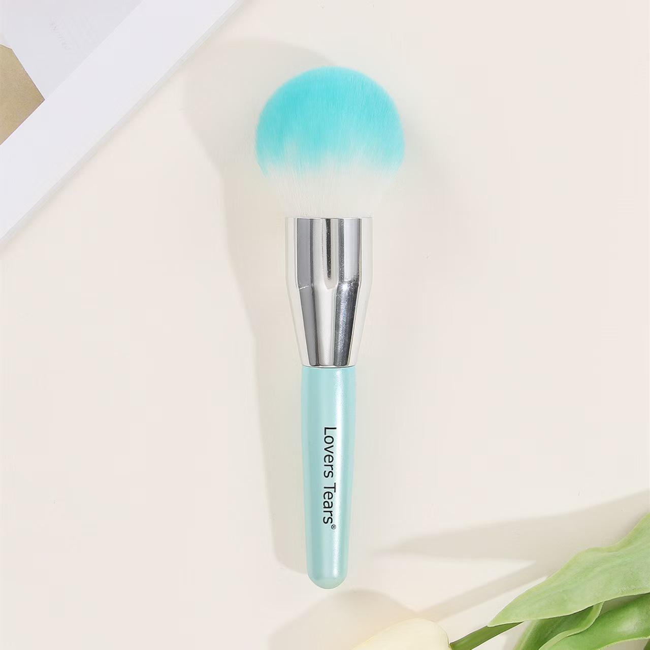 

Lover s Tears Большая кисть для пудры - Супермягкий инструмент для макияжа небесно-голубой