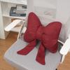 Modern Minimalist Polyester Butterfly Knot Throw Pillow For Living Room Decor