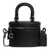 Trail 12 Solid Color Detachable Chain Strap Zipper Closure Mini Box Chain Bag Women Handbags Black CE769-V5BLK