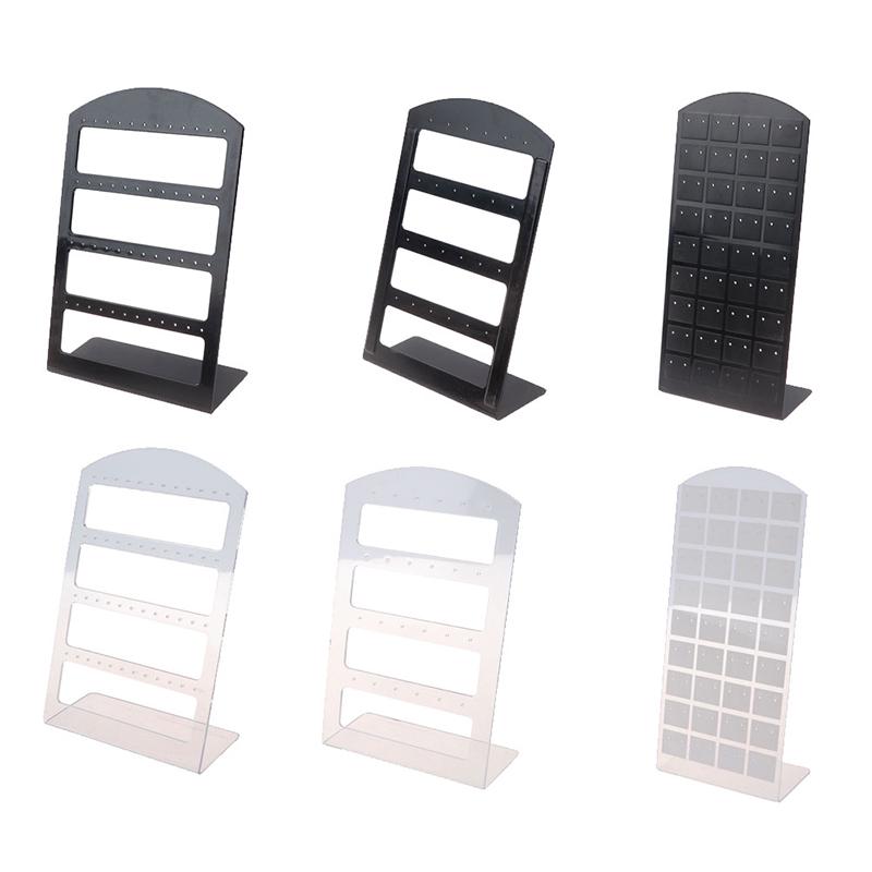 Fashion Earrings Ear Studs Jewelry Show Plastic Jewelry Display Rack
