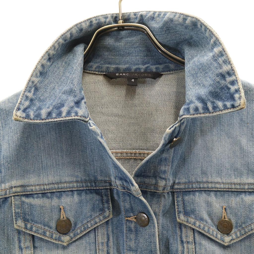 MARC JACOBS Denim Jacket 4 Wash blue Denim jacket trucker Women Used