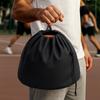 Large Capacity Basketball Drawstring Storage Bag Solid Color Ball Handbag Football Volleyball