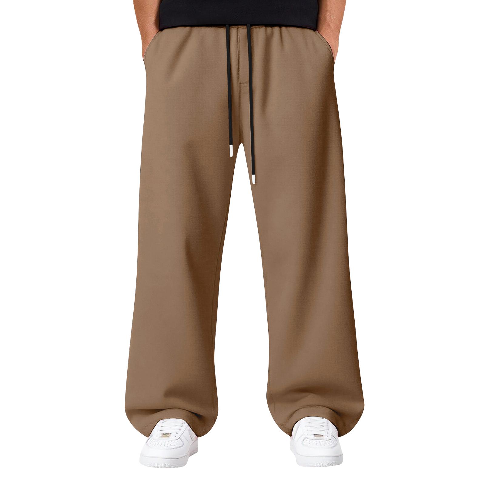 

Мужские мешковатые спортивные штаны широкие спортивные штаны с карманами XXL