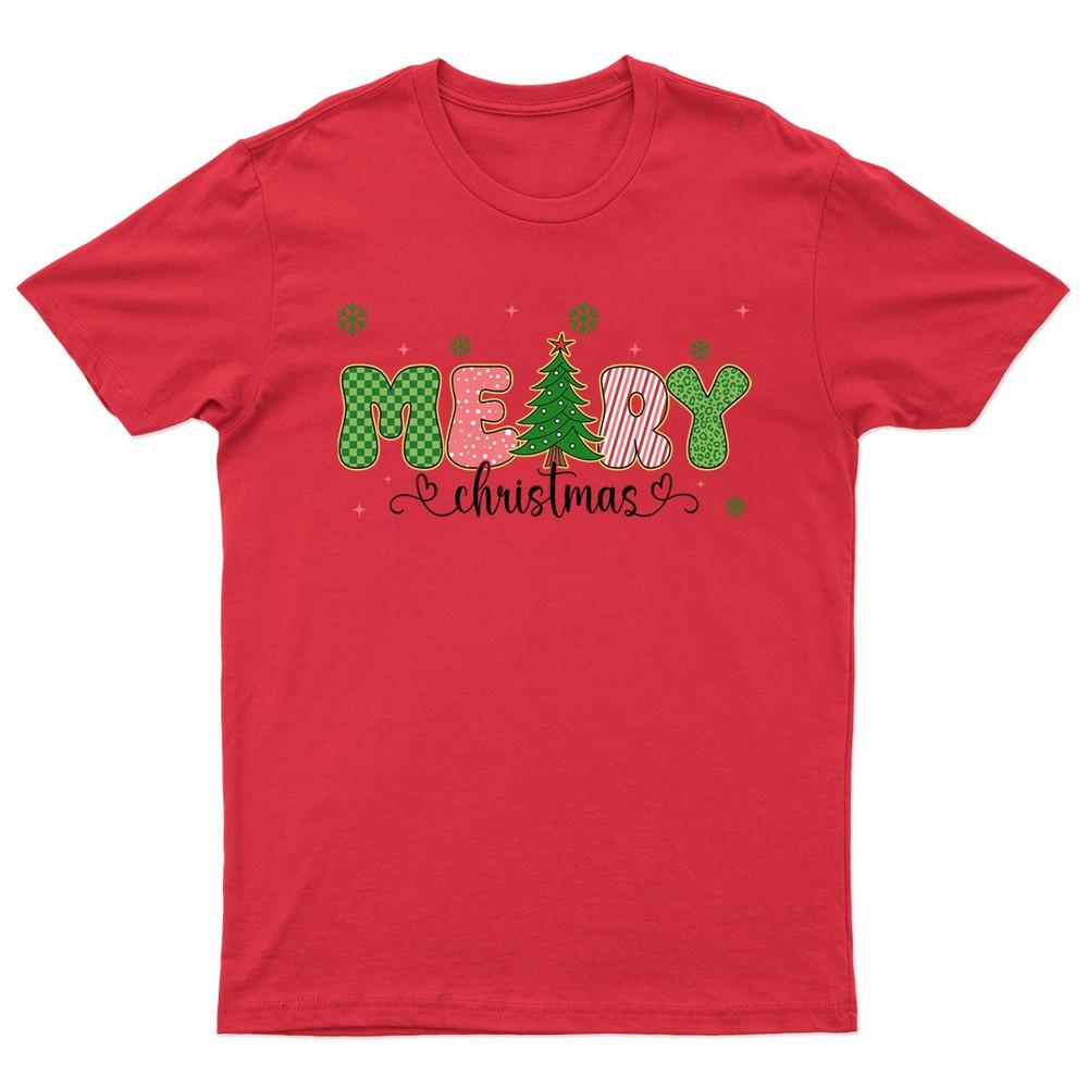 Merry Christmas Festive Holiday TShirt Unisex Gift Retro Funny Unisexs Vintage