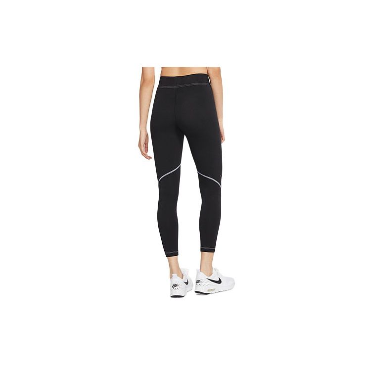 Nike Sportswear Swoosh High-Waisted Training Tights Women Bottoms Black DD5589-010
