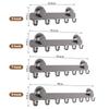Metal Bathroom Towel Holder Suction Cup Simply Storage Clothes Hanger Hook Convenient Single Row Coat Rack