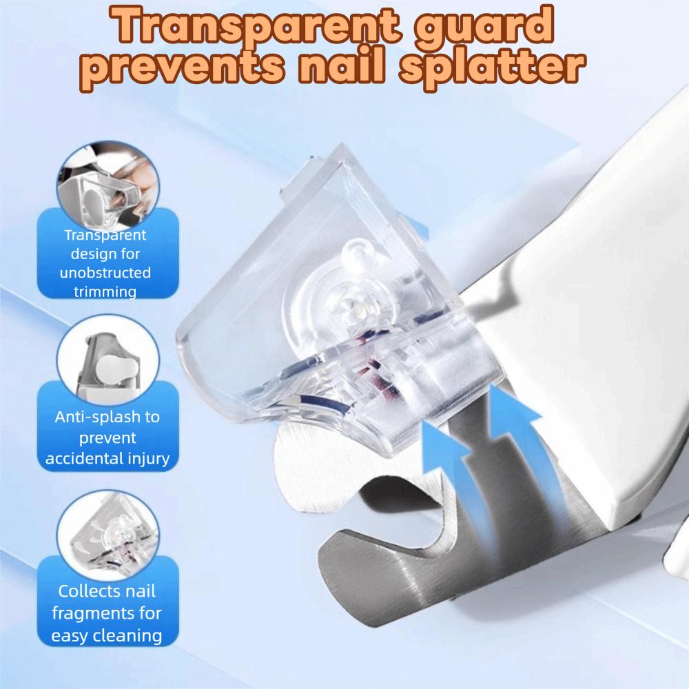 Splash Guard Pet Nail Trimmer High Hardness Dog Toenail Trimmer For Puppy Cat Rabbit