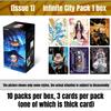 Nova Série da KAYOU Oficial Castelo do Infinito Arco Cartas Colecionáveis Mercadoria de Anime e Presentes para Crianças