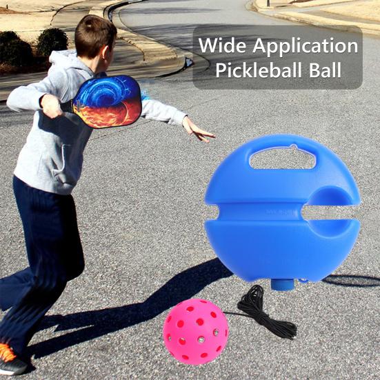 Pickleball Trainer with Rebound Pickleball Ball Compact Size Portable Pickleball Solo Equipment Training Tool Sports Accessories