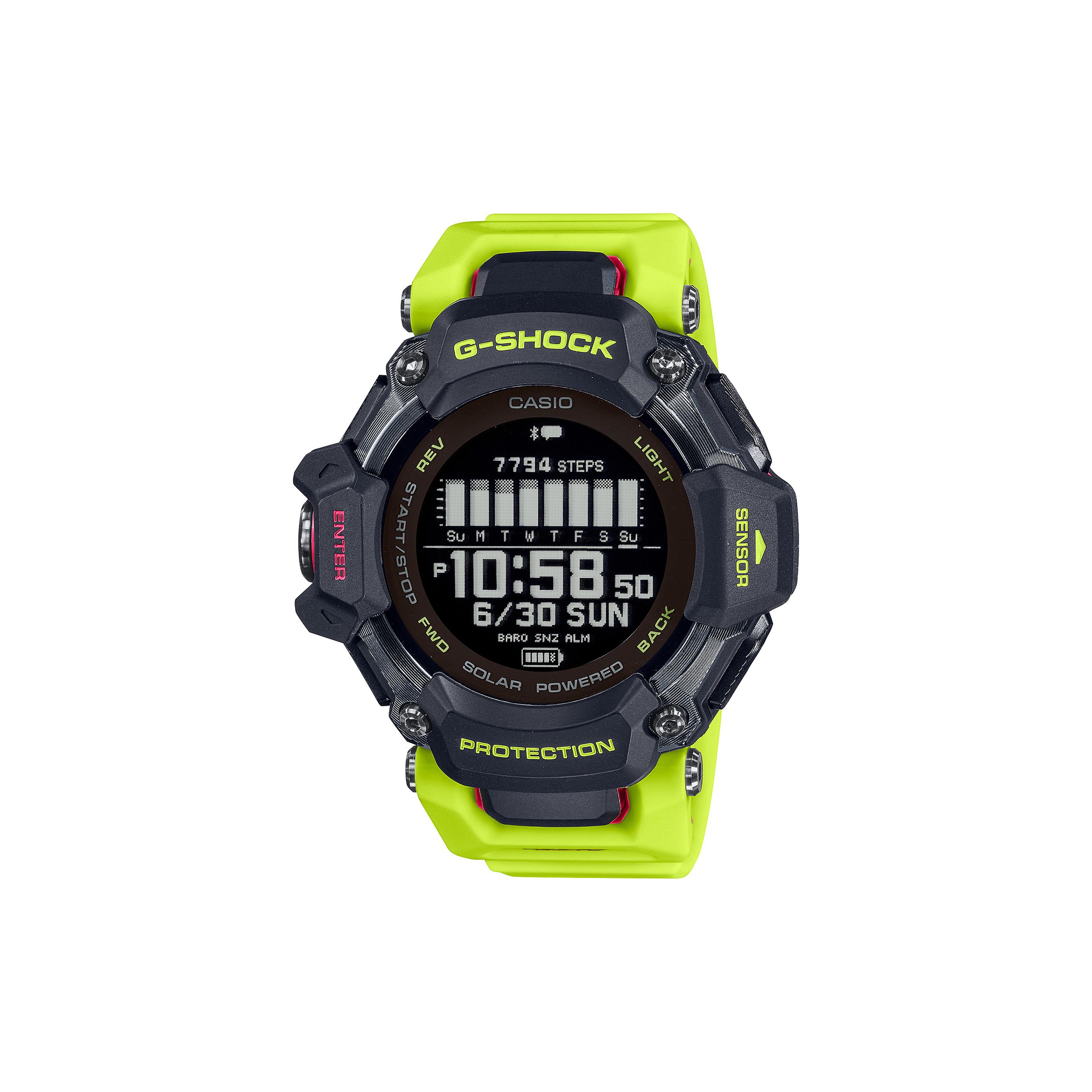 CASIO Men G-SQUAD Series Black Watch GBD-H2000 GBD-H2000-1A9DR