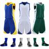 Men Women Basketball Jersey Set Breathable Sport Vest Training Game Uniform