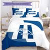 Sheffield Wednesday Football Printed 3 Pieces Bedding Set, Comfortable Skin Friendly Bedroom Duvet Cover Set
