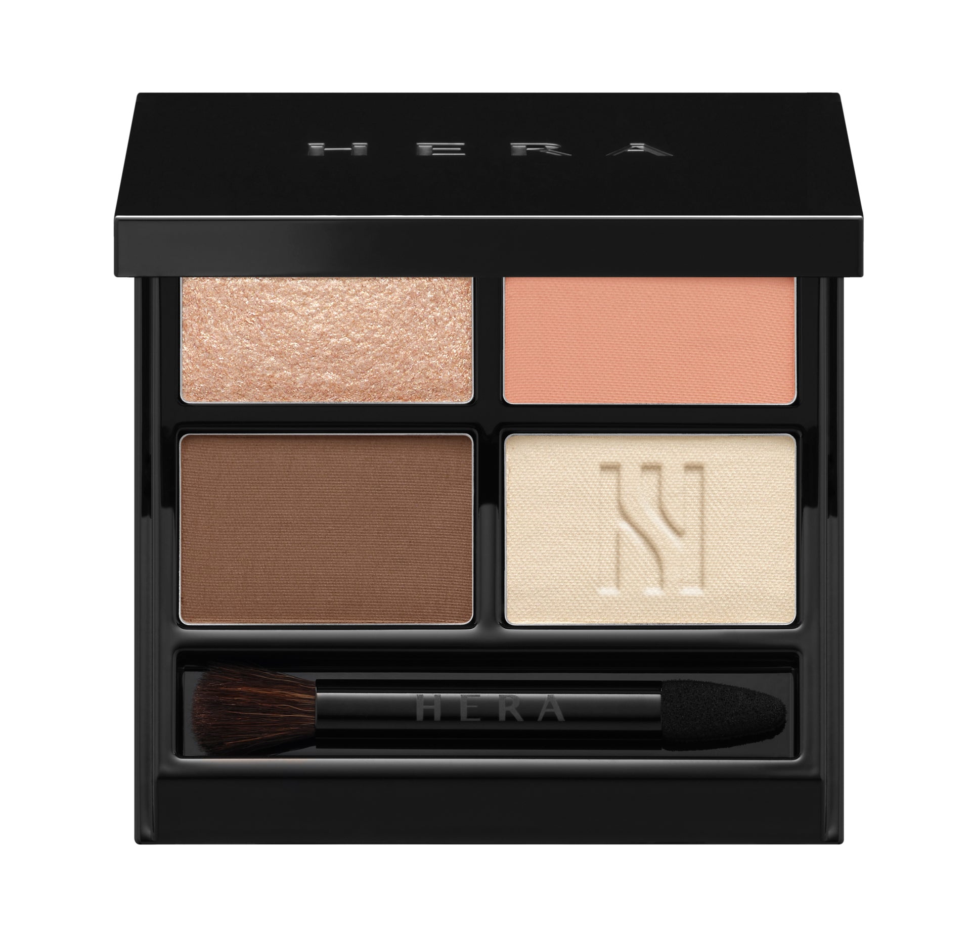 

Четырехцветные тени для век №1 Сиенна Коралл 9г Магазин корейского люксового бренда