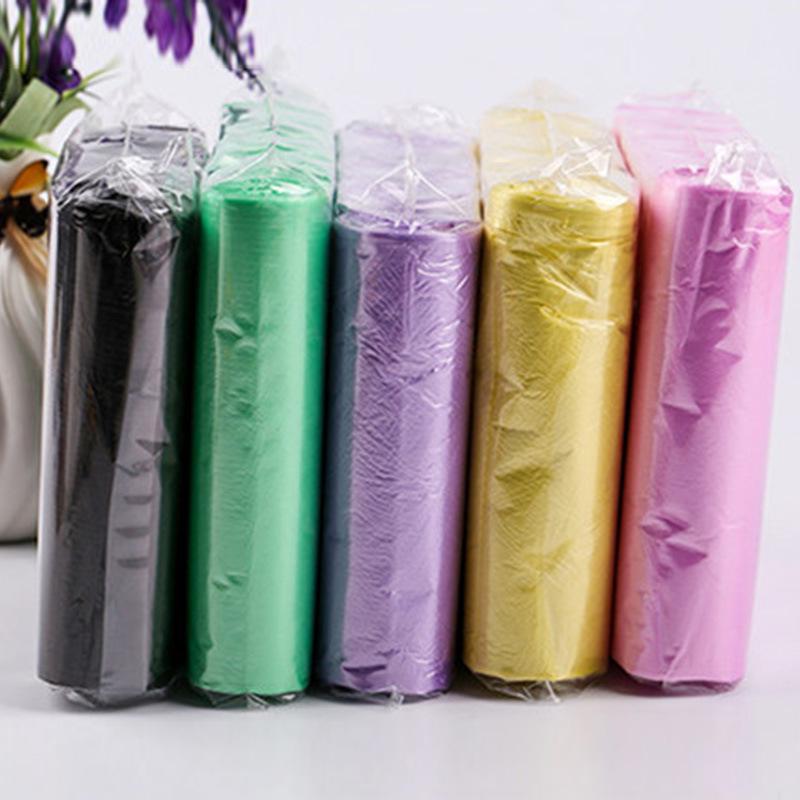 Small Thickened Color Garbage Bags, Disposable & Tear-off, Ideal for Home, Office, or Hotel Use.