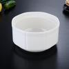 Large Ceramic White Soup Tureen with Lid - Perfect for Stewed Chicken, Double Boiling, and Rich Stews