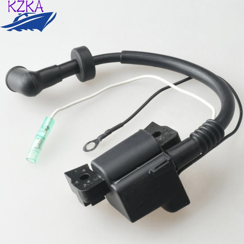 Ignition Coil Assy with CDI 6BV-85571-01-00 for Yamaha F4 4-Stroke Outboard Motor 6BV-85571 Boat Engine Accessories