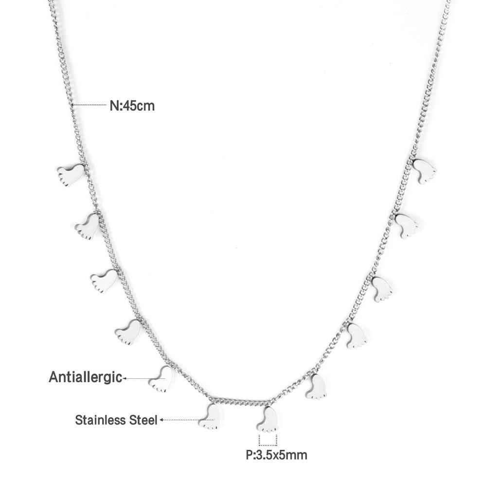 Simple And Versatile Rectangle Pendant Necklace Minimalist Luxury Women's Jewelry Accessory