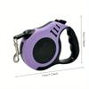 Durable Adjustable Pet Leash Reel-Automatic Retractable Multi-Color PVC Ideal for Small Medium Dogs Hand Wash Only Pet Accessory