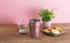 Thermos Vacuum Insulated Rose RBW Tumbler, 400ml, Brown, Glass-like Design, JTC-400