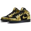 Air Jordan 1 Mid Bg 'Moneda de Oro Metálico' Gs 555112-905