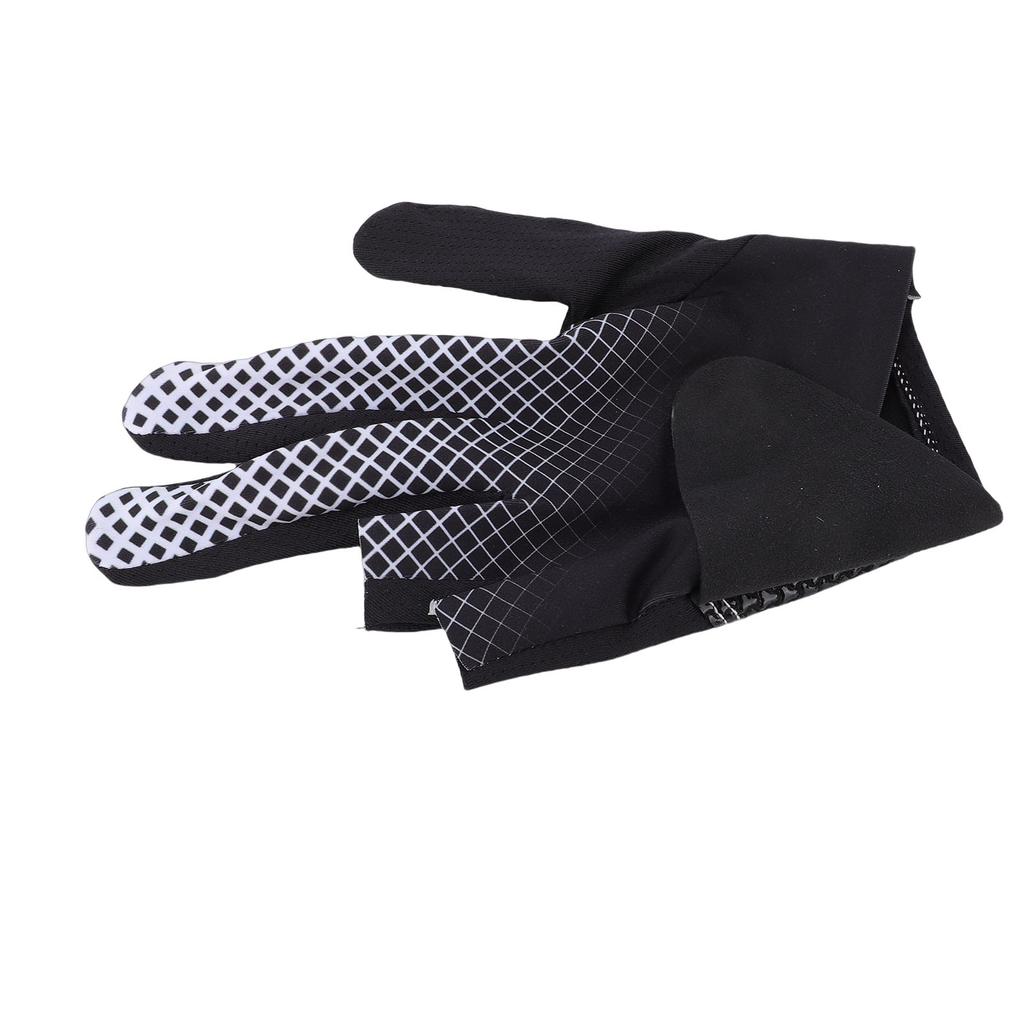 Billiards Glove Breathable Thin Magnetic Antislip 3 Fingers Pool Cue Sport Glove For Practice Tournament