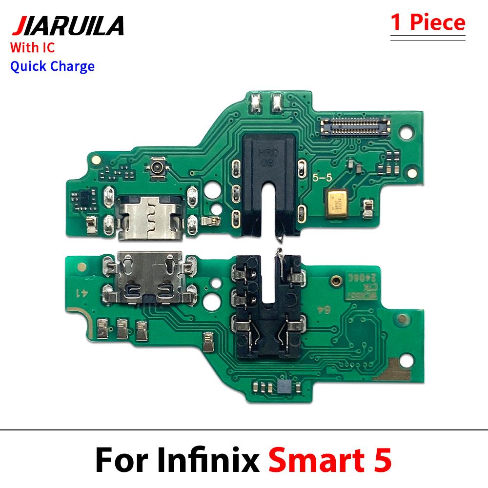 USB-Ladegerät Dock Connector Board Ladeanschluss Mikrofon Flex für Infinix Hot 9 Play Itel P17 Note 7 Lite Smart 8 X6111 Zero 1G