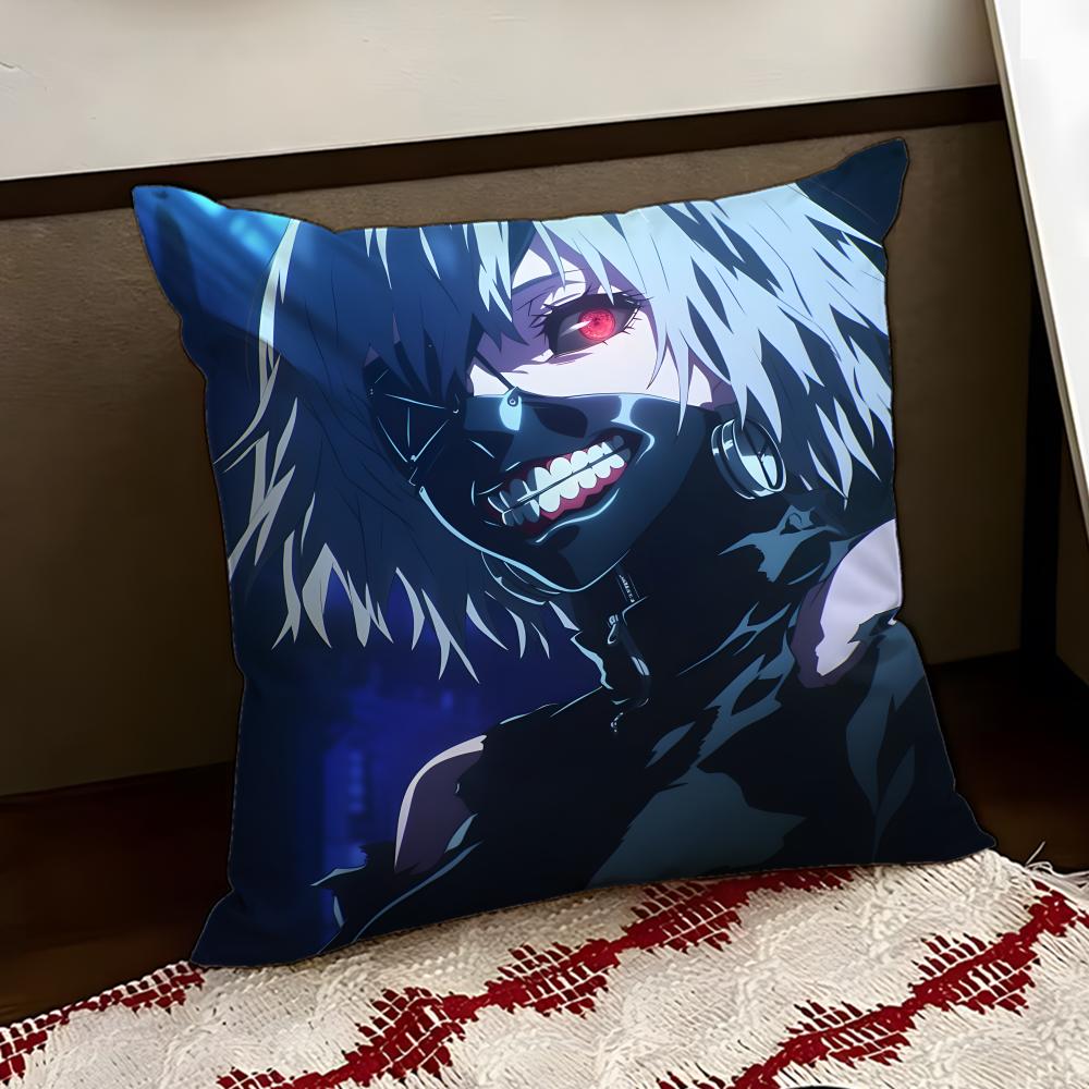 

Ttokyo ghoulS Cushion Cover Reversible Soft Durable Pillow Cover Home Car MultiScene Use for Daily Comfort 30X30cm