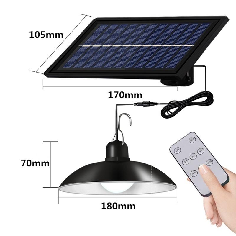 Solar Chandelier Outdoor Decor Motion Sensor Waterproof Led Powered Lamp Pendant Night Light Camping Yard Garden Hanging Lights