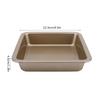 2Pcs  ‑Shaped Non‑Stick Cheese Cake Pizza Mold Tray Bakeware Kitchen Baking Tools(Black )