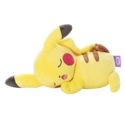Pokemon Schlafender Freund Plüschtier S Pikachu Gesamtlänge ca.. 23cm
