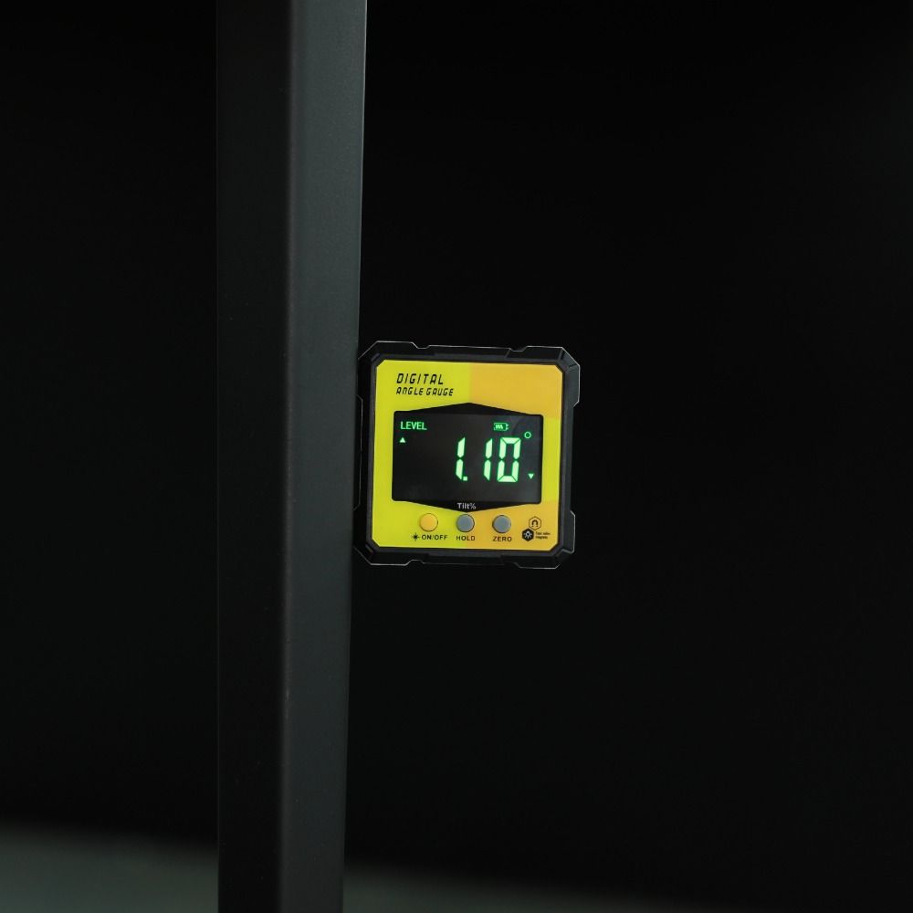 Four Sided Magnetic Digital Inclinometer Rechargeable Digital Angle Finder Angle Level  Home