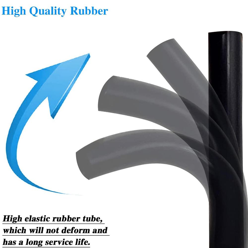 4PCS Sun Visor Repair Kit With O-ring Lube For Jeep Wrangler JK JKU 2007-2017 Repair Tubes Left & Right Side Sunvisor