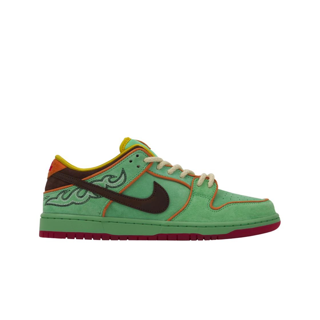 Nike Dunk Low SB Rodeo Unisex Sneaker Grün Turmalin Barock-Braun HF3058-300 36
