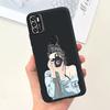 Per Custodia Telefono ZTE Blade A7020 Copertura Posteriore ZTE Blade A7s 2020 Guscio Paraurti Morbido in Silicone Liquido Moda Donna Cielo Stellato Funda Capa