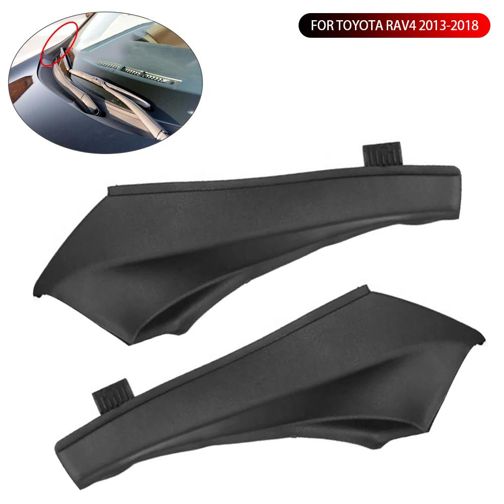 Car Front Side Windshield Cowl Wrap Corner Trim Wiper Trim Cover Lid For RAV4 2013 2014 2015 2016 2017 2018