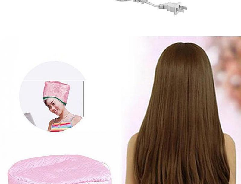 Three-Speed Adjustable Temperature Hair Care Heating Cap for Home Treatment