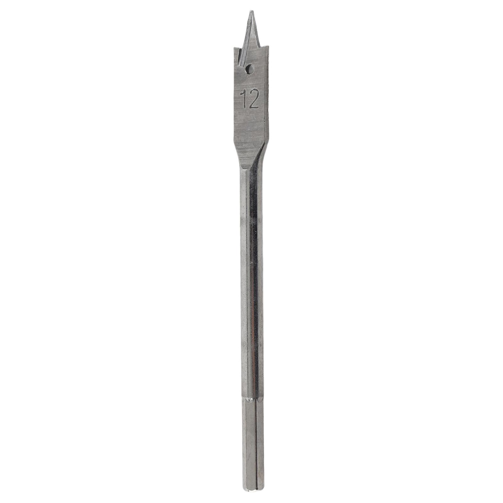 4-delige Spadeboor Set Platte Bladboren Hoge Koolstofstaal Houtbewerking Handgereedschap Hardware 12mm