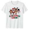 Christmas Crew Holiday Christmas Characters Unisex Unisexs Unisexs Graphic Tee