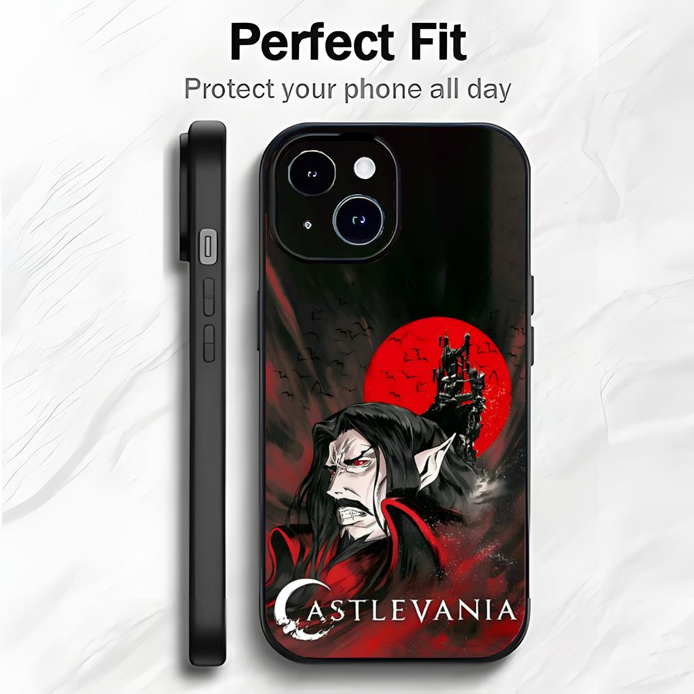Gothic Horror Game C-Castlevania Phone Case Phone Case Soft Packaging Lightweight For iPhone17 16 15 14 13ProMax