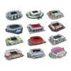 Palm Size Diy 3D Football Field Puzzle Mini Soccer Stadium Building Model Assembly Handmade Toys Desktop Decorations