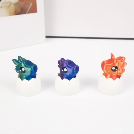 Dinosaur Egg Fidget Clicker, 3D Printed Cute Dinosaur Clicker, Keyboard Fidget Toy, Stress Relief Toy for Office Desk Students