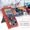 ANENG V01A Auto Range True RMS Digital Multimeter ACDC Current Voltage Ohm Tester (Red)