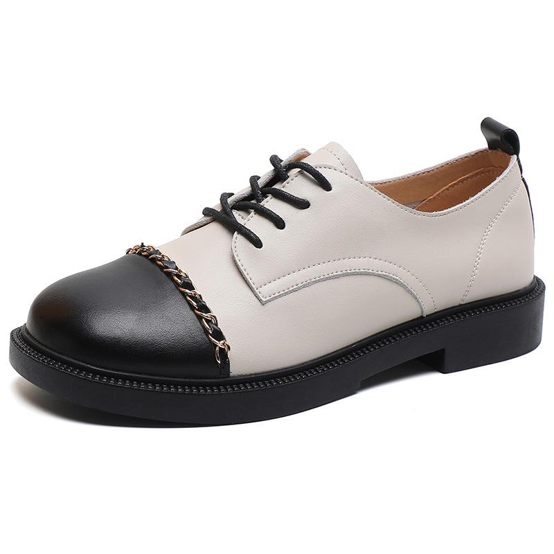 Mocasines Mary Jane de Encaje con Suela Gruesa, Tacón Grueso y Suela Blanda para Mujer Weiwei.