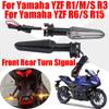 For YAMAHA YZF R1 M S R1M R1S R3 R6 S R6S R15 V2 V3 V4 Accessories Turn Signal Light Indicator Directional Flasher Blinker Lamp