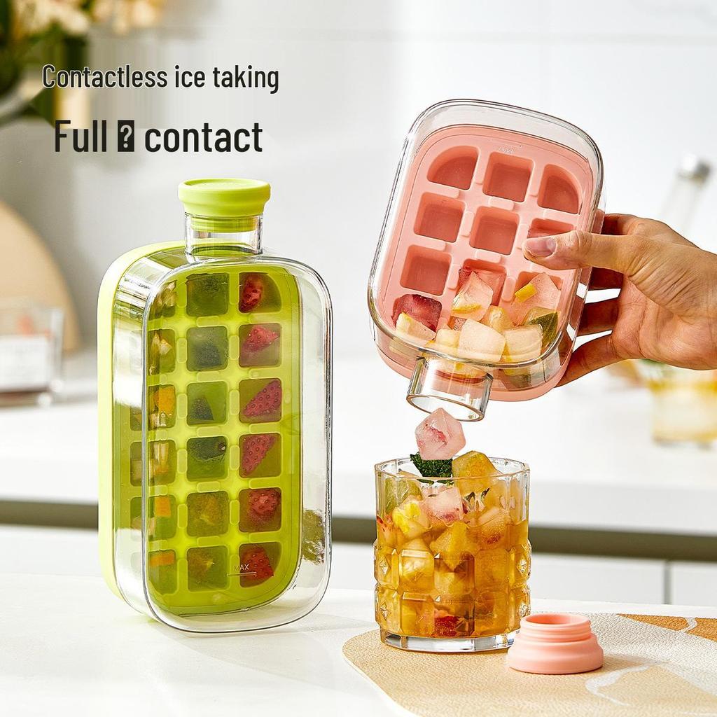 Portable Quick-Freeze Ice Cube Tray & Kettle