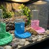 Plastic Reptiles Water Feeder Anti-slip Base Stable Automatic Water Dish Removable Reptile Water Dispenser for Amphibians