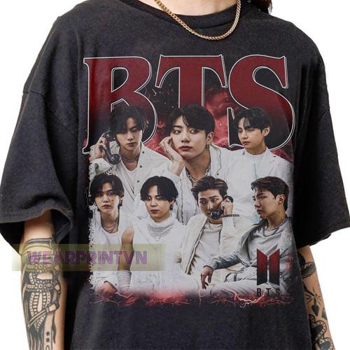 Горячая Распродажа Продукта Футболка BTS, Футболка BTS 2026 Bangtan Всемирный Тур Arirang Высококачественная Футболка Концерт 4XL